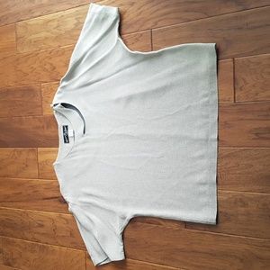 Vintage Hino & Malee Made in USA Women's Cutout with Button Front Top Size S